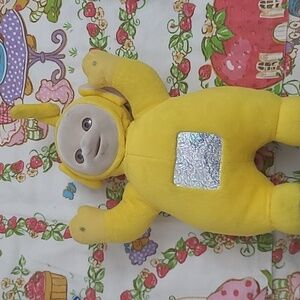 Vintage Teletubbies Lala Talking Toy